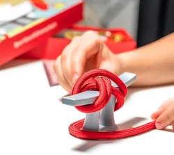 Knoten Übungsset mit Klampe